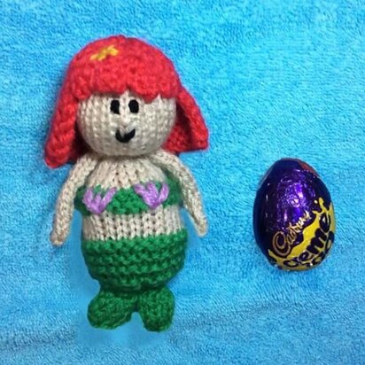 Ariel The Little Mermaid Creme Egg Choc Cover