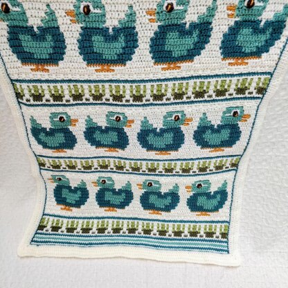 Duck Gallery Mosaic Blanket