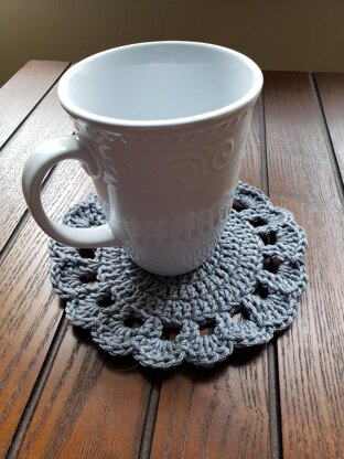 Crochet Sunflower Coasters