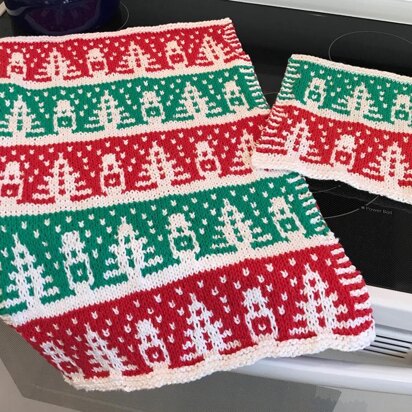 Slip Stitch Holiday Kitchen