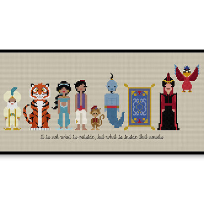 Aladdin - PDF Cross Stitch Pattern