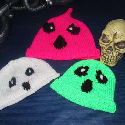 Free Baby Halloween Scream Beanies