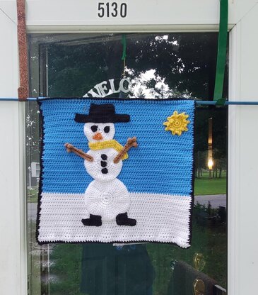 Snowman Wall Hanging