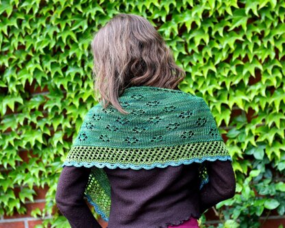 In Bloom Shawl