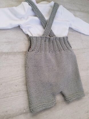 Baby Bib Short with Heart