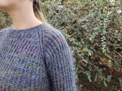 Muted Rainbow Pullover