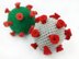 Virus amigurumi