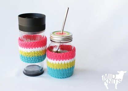 Striped Drink Cozies (2015031)