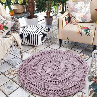 Free crochet rug pattern Easy