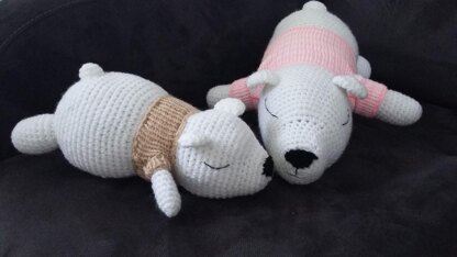 Amigurumi ours et ourson