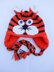 Tiger Cat Animal Hat knit