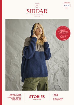 Hoodie in Sirdar Stories DK - 10579 - Downloadable PDF