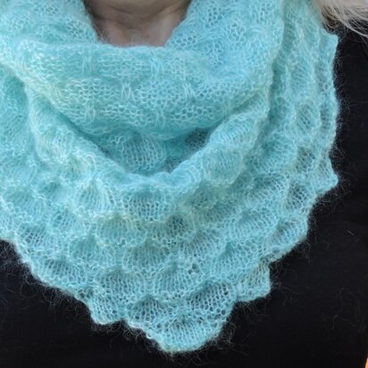 Sea Foam Shawlette