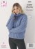 Sweaters Knitted in King Cole Timeless Super Chunky and Timeless Classic Super Chunky - 5666 - Downloadable PDF