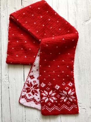 Snowflakes Scarf