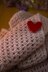 Woolen Heart Scarf