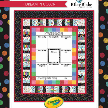 Riley Blake I Dream In Color - Downloadable PDF