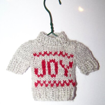 Christmas Tree Ornament Tiny Joy Sweater