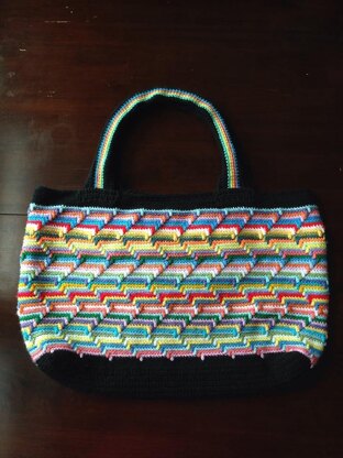 Zig Zag Tote Bag