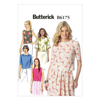 Butterick Misses' Top B6175 - Sewing Pattern