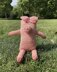 The Pig knitted soft toy