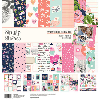 Simple Stories Happy Hearts - Collection Kit