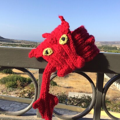 How to Knit a Dragon Scarf