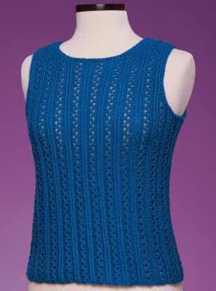 Ribbed Openwork Tank