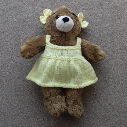 Lemon Ear Bows for Teddy