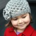 Mia Chunky Lace Hat with Flower