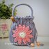 Daisy Draw String bag