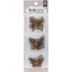 American Crafts BoBunny Laser-Cut Chipboard Shapes 6/Pkg - Butterflies, 6/Pkg