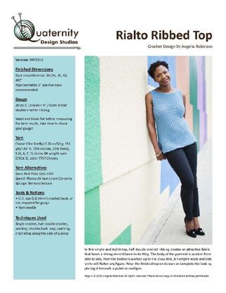 Rialto Ribbed Top