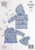 Baby Set in King Cole DK - 4309 - Downloadable PDF