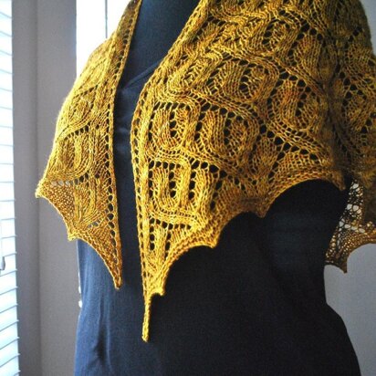 Harmony shawl - knitting pattern