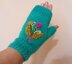 Wildflowers Mittens Gloves