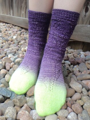 Thistle Down Socks