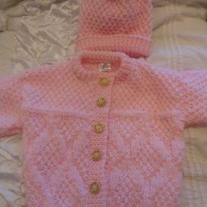 "Harper" Aran Baby Pattern