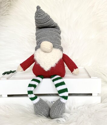 Pattern: BUNDLE Christmas gnome and teddy, christmas decor, scandinavian decor, amigurumi teddy, crimble gnome, christmas elf