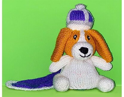 King Charles Spaniel choc orange cover /15cm toy