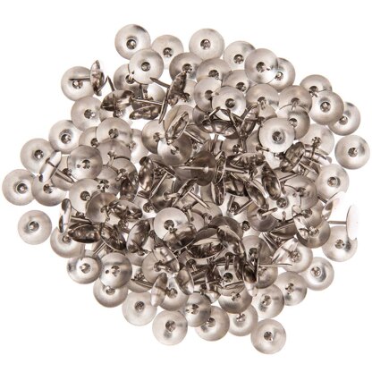 Rico Thumb Tacks, Silver - 2 cm x 8 cm x 5 cm