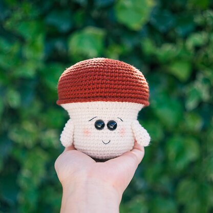 6 CROCHET PATTERNS: Crochet Pumpkin, Crochet Mushroom, Crochet Acorn, Crochet Apple, Crochet Fly Agaric, Crochet Raspberry