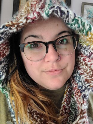 Cuddled Up Hooded Cowl