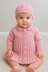 Bonnie Baby Coat, Beanie & Beret size 18" & 20" chest 6-9mths approx