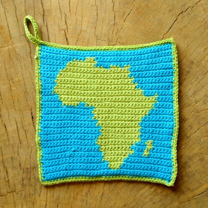 7 Continent Potholders