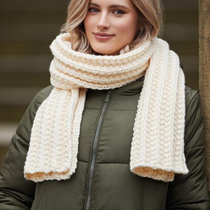 Chunky Scarf in Rowan Big Wool - RTP008-00005-ENP - PDF