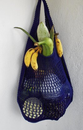 Market Bag in Cotton-Viscose