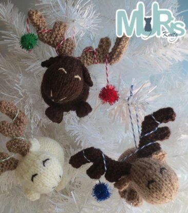 Chocolate Moose Hanging Ornament