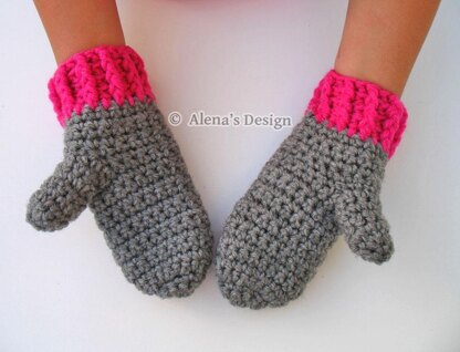 Childrens Mittens - Abby