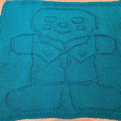 19 2020 Julekagemand, Gingerbread boy - knitting pattern